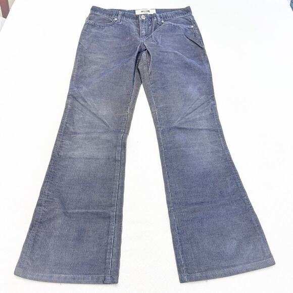 Moschino Corduroy Style Wide leg Pants Size 28 - Picture 2 of 10